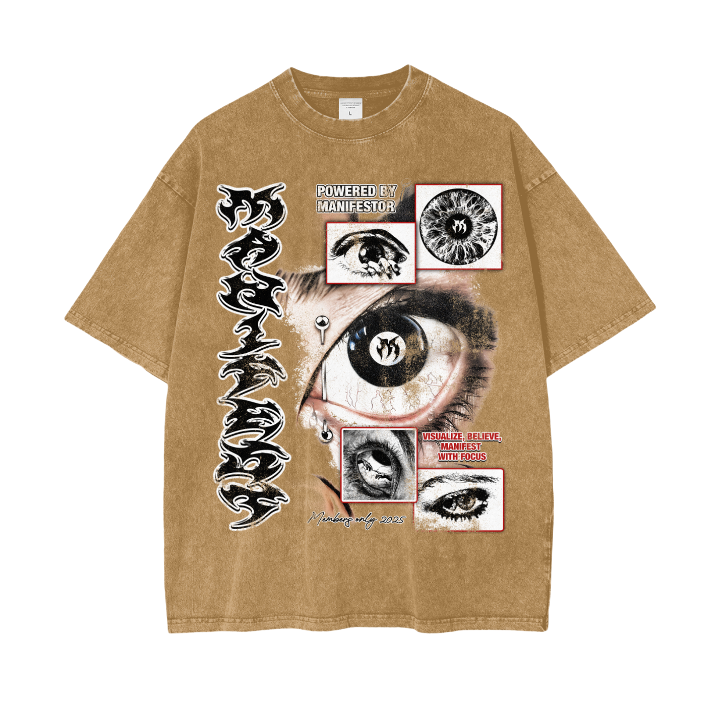 Clear Vision - Acid Wash Oversize Shirt