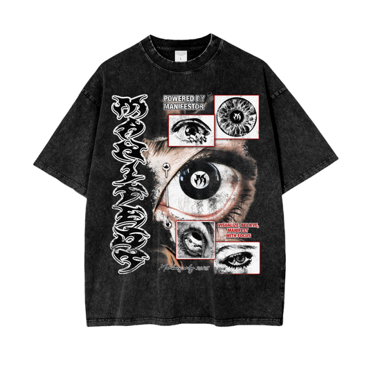 Clear Vision - Acid Wash Oversize Shirt